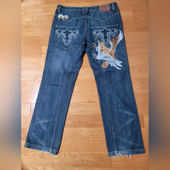 Antik Blue Denim Jeans - Picture 8 of 13